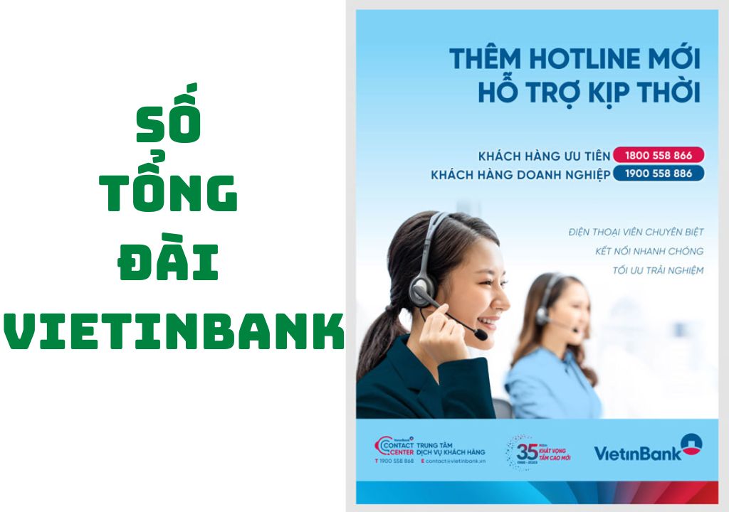 Số tổng đài Vietinbank